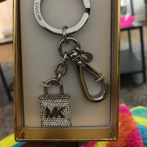 Michael Kors lock key chain or bag accessory ✨